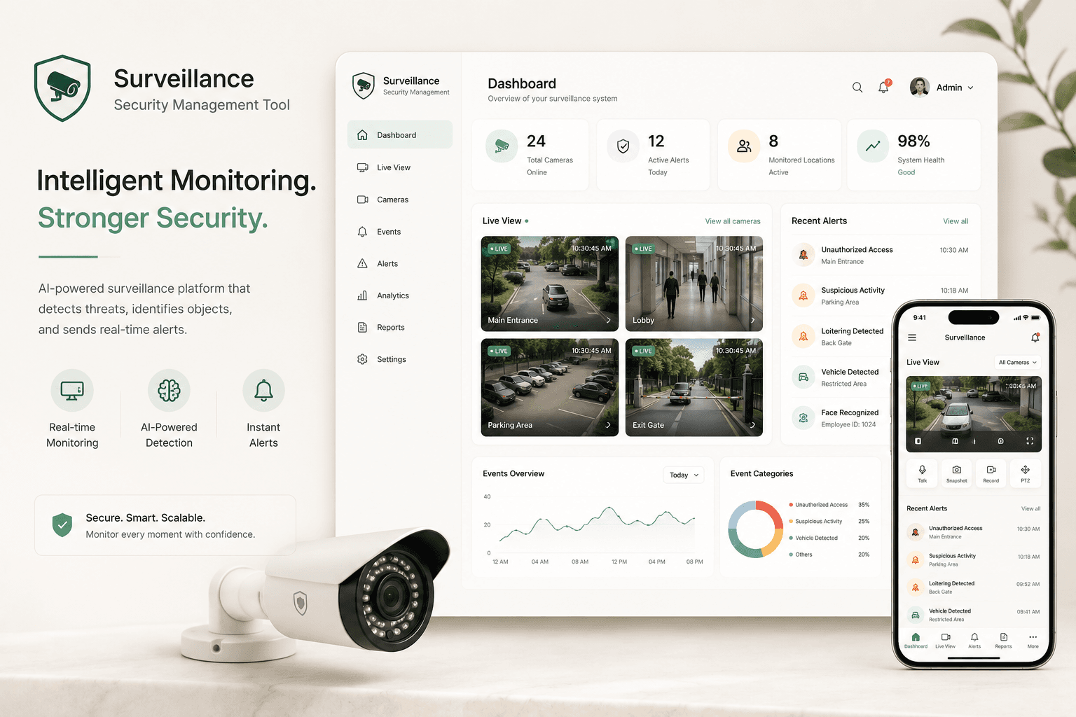 Surveillance Security Management Tool